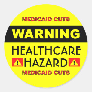Pegatinas Healthcare Hazard™