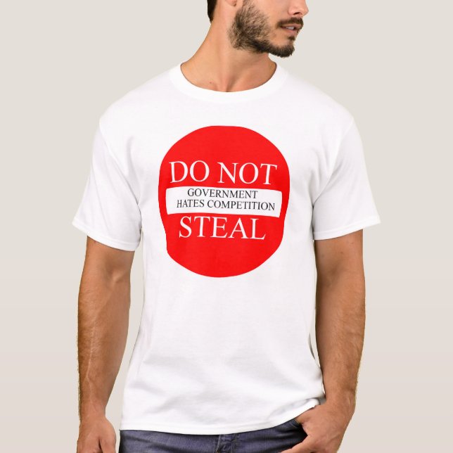 Pegatinas humildes del gobierno para camisetas mas (Anverso)