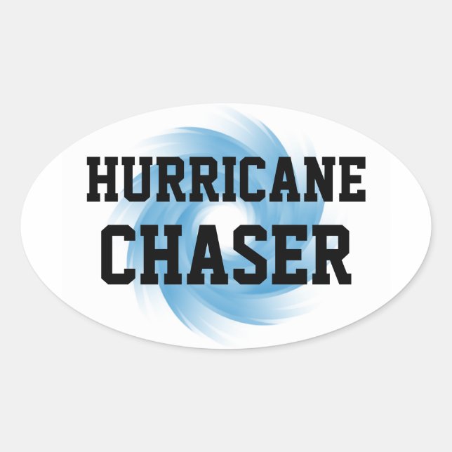 Pegatinas HURRICANE CHASER (4) (Anverso)