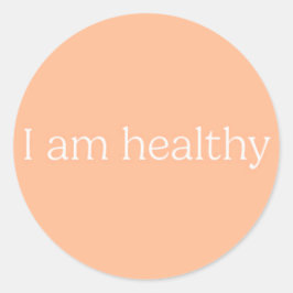 Pegatinas I am healthy