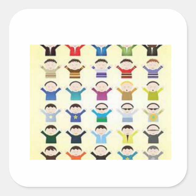 Pegatinas infantiles (Anverso)