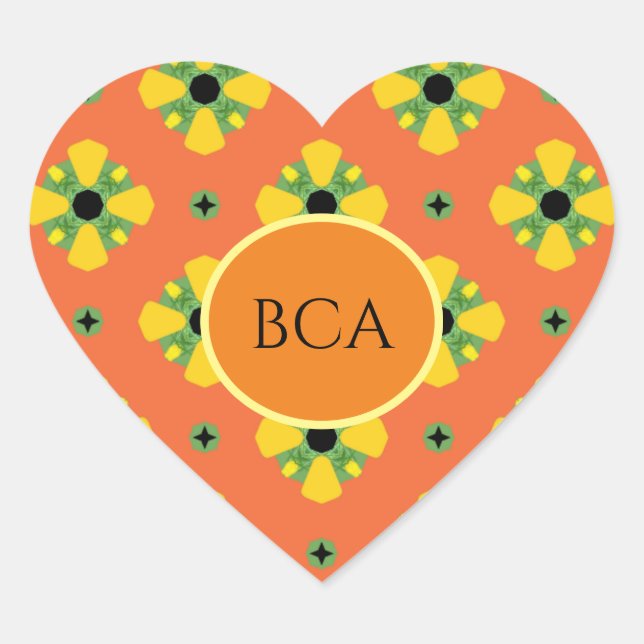 Pegatinas Iniciales Cute Partido Favorece Diversió (Anverso)