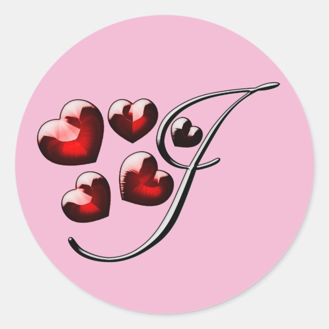 pegatinas iniciales de monograma I (Anverso)