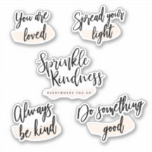 Pegatinas Inspiradores de Kindness Planner