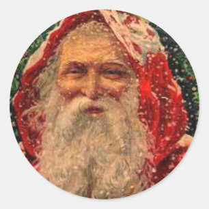 Pegatinas inusuales de Papá Noel de la imagen del