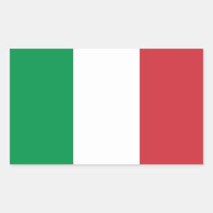 Pegatinas italianos de la bandera