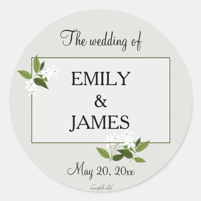 Pegatinas Jasmine (Anverso)