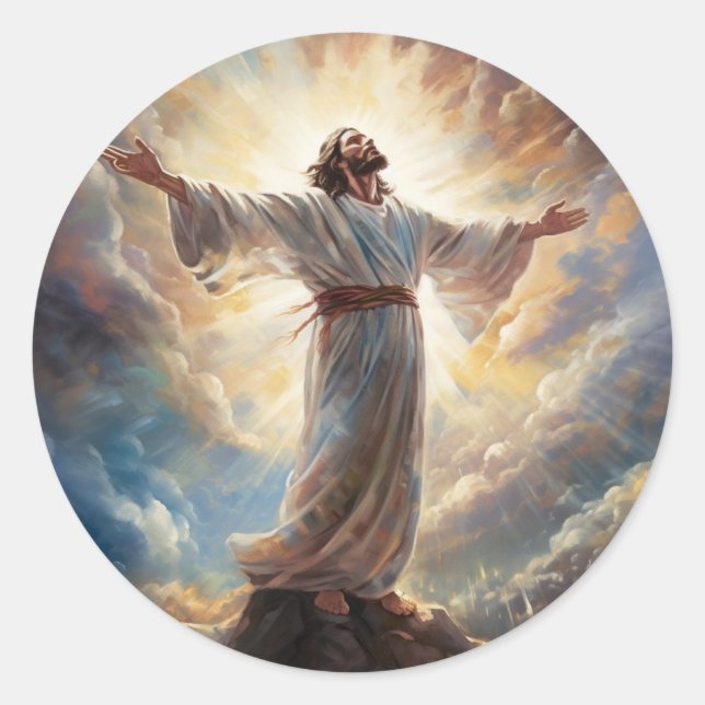 Pegatinas Jesús (Anverso)