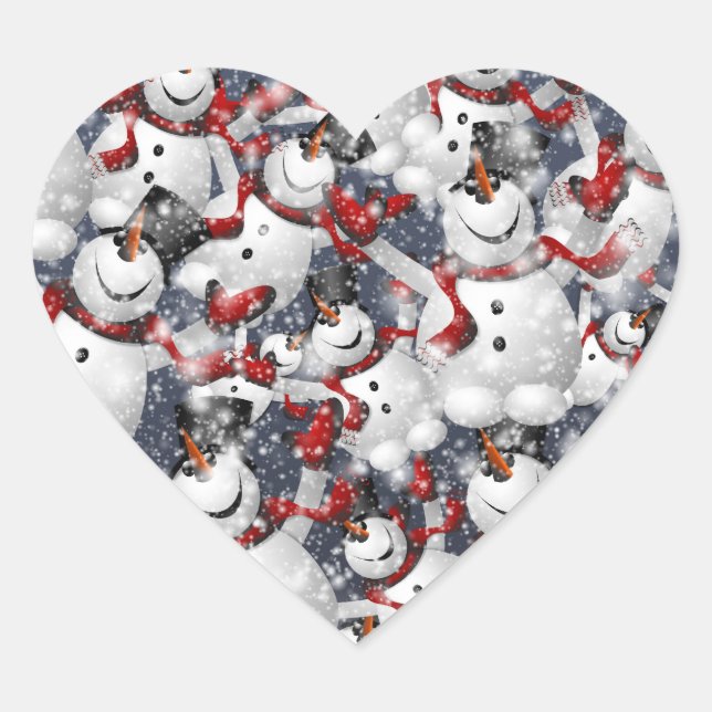 pegatinas jolly snowman (Anverso)