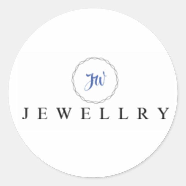 Pegatinas JW Jewellry (Anverso)