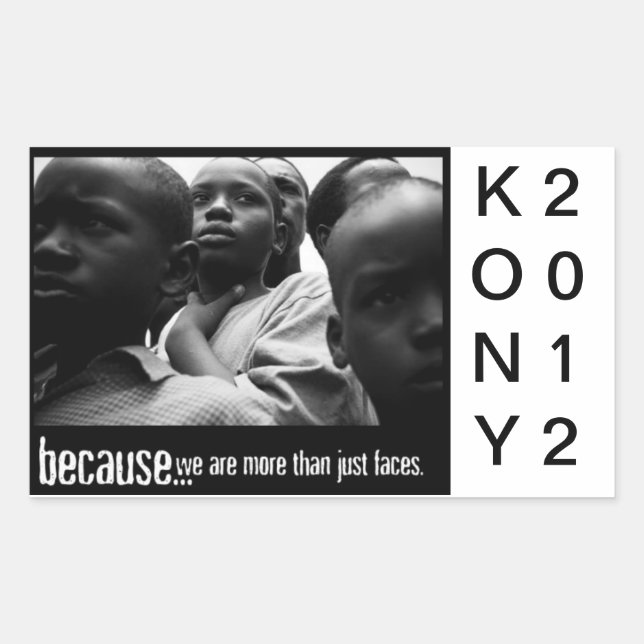 Pegatinas KONY 2 (Anverso)
