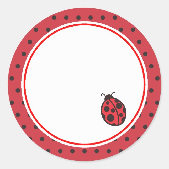 Pegatinas Ladybug (Anverso)