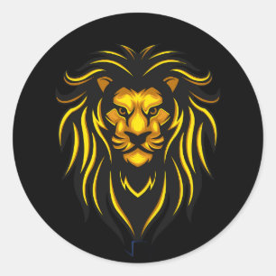 pegatinas leones