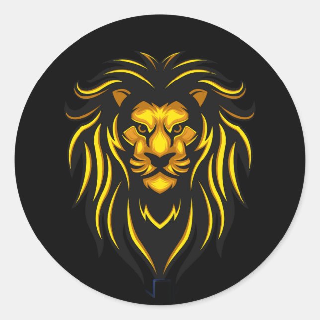 pegatinas leones (Anverso)
