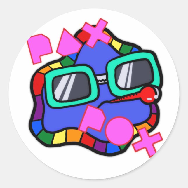 Pegatinas LGBTQ de Pax Pox (Anverso)