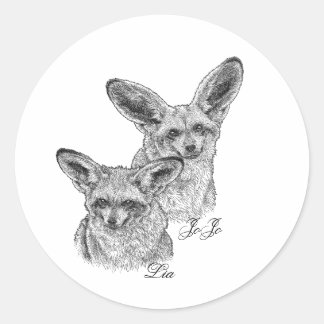 Pegatinas - Lia y JoJo