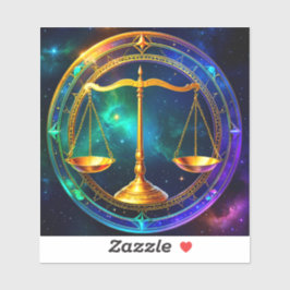 Pegatinas Libra Zodiac, Zodiaco Celestial