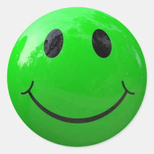 Pegatinas Lime Green Face