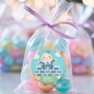 Pegatinas lindos de Humpty Dumpty Baby Shower