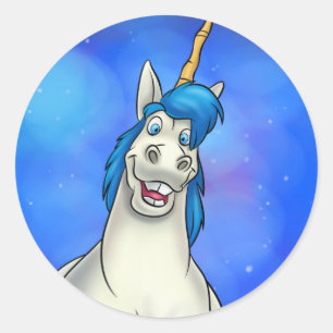 Pegatinas lindos del dibujo animado