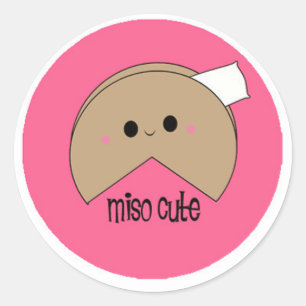 Pegatinas lindos del Miso
