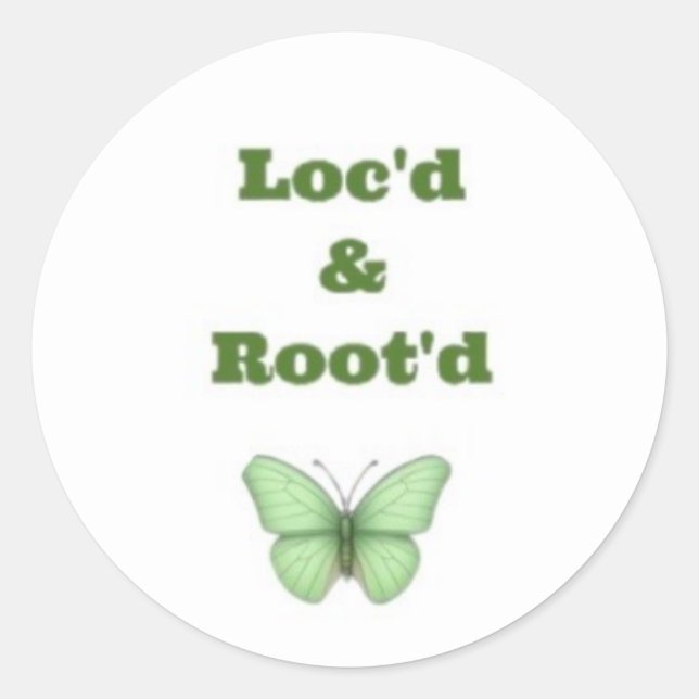Pegatinas Loc'd & Root'd 1 (Anverso)