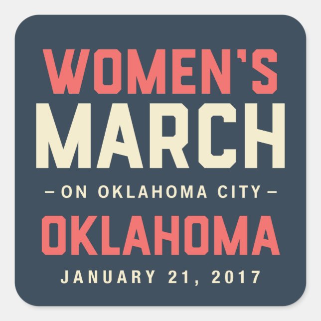 Pegatinas - Logo de Marzo (Anverso)