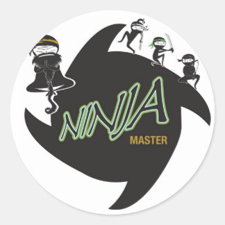 Pegatinas Maestros de Ninja