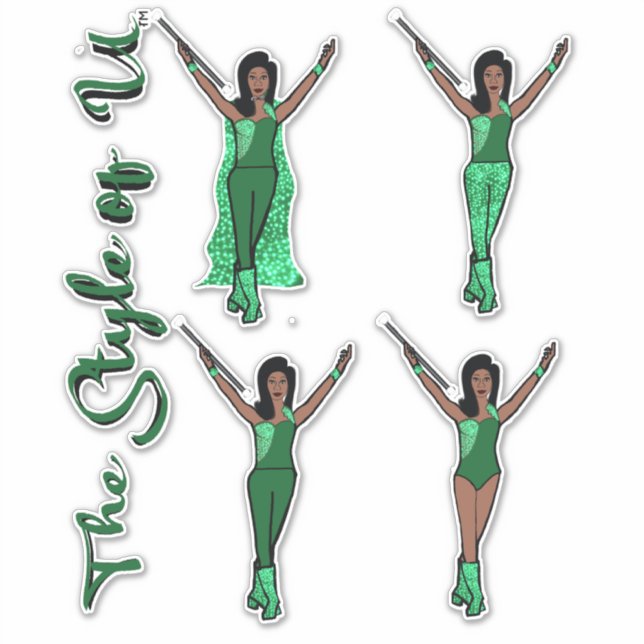 Pegatinas Majorette Sparkle (Apple 2) (Anverso)