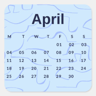 Pegatinas mes del año - April (S'K) *2022