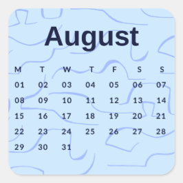 Pegatinas mes del año - August (S'K) *2022