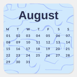 Pegatinas mes del año - August (S'K) *2022