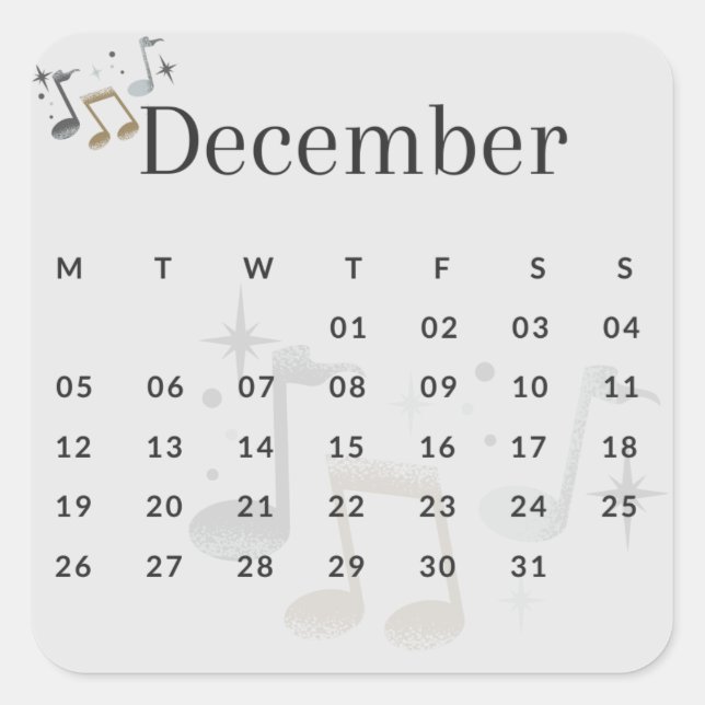 Pegatinas mes del año - December (S'I) *2022 (Anverso)