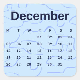 Pegatinas mes del año - December (S'K) *2022