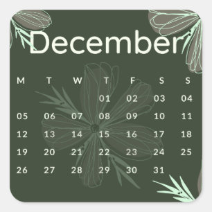 Pegatinas mes del año - December (S'L) *2022