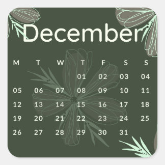 Pegatinas mes del año - December (S'L) *2022