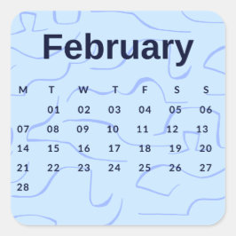 Pegatinas mes del año - February (S'K)*2022