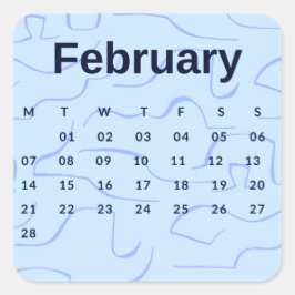 Pegatinas mes del año - February (S'K)*2022