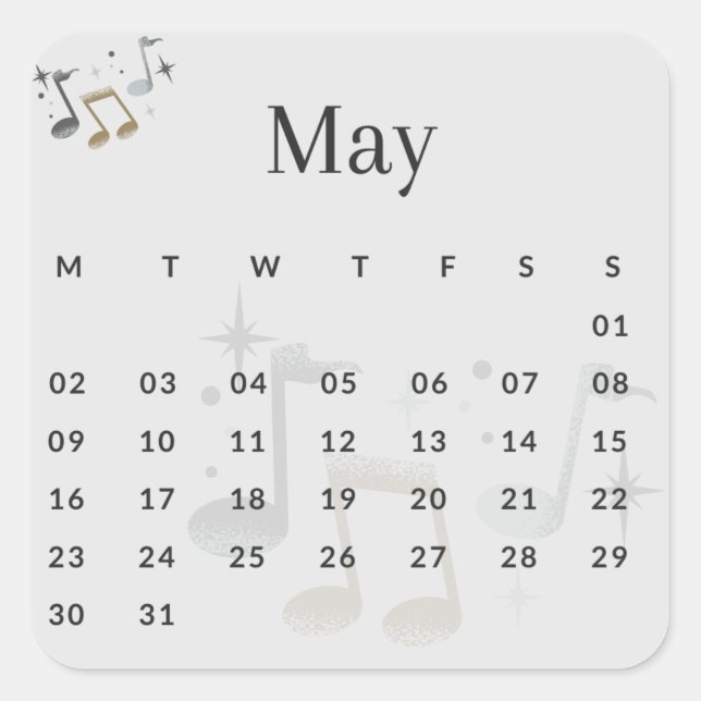 Pegatinas mes del año - May (S'I) *2022 (Anverso)