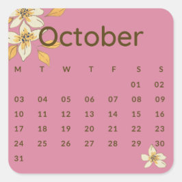 Pegatinas mes del año - October (S'F) *2022