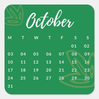 Pegatinas mes del año - October (S'G) *2022