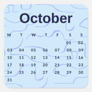 Pegatinas mes del año - October (S'K) *2022