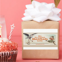 pegatinas "Mi llamada vida egoísta" (sin hijos)