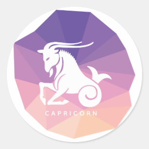 Pegatinas modernos con signos de zodiaco de Capric