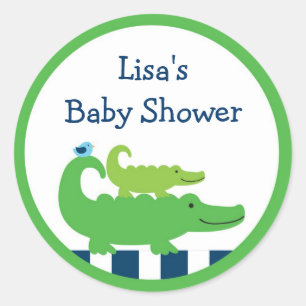 Pegatinas modernos del lagarto Preppy