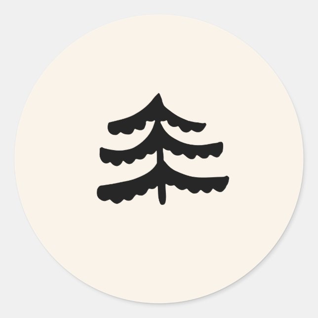 Pegatinas modernos y sencillos (Anverso)