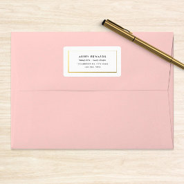 Pegatinas modernos y sencillos de marcas de fábric