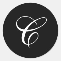 Pegatinas Monogramas C