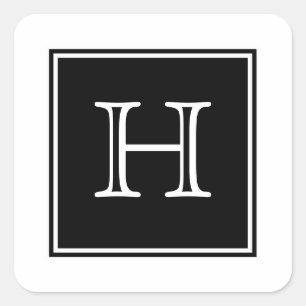 Pegatinas Monogramas de Black Square