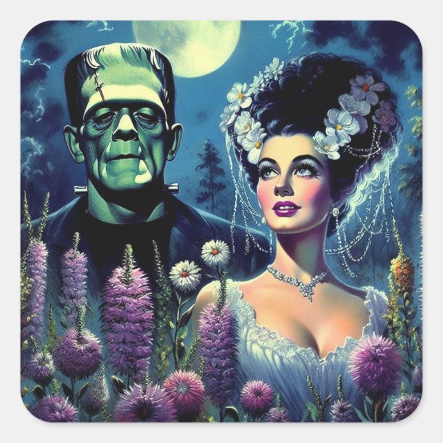 Pegatinas Monstruos de la Luna (Anverso)